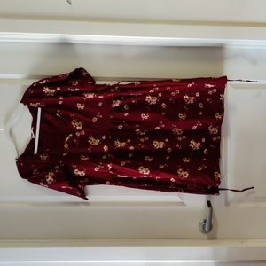 NWT Known Supply Revel Dress in Port Color Size XL